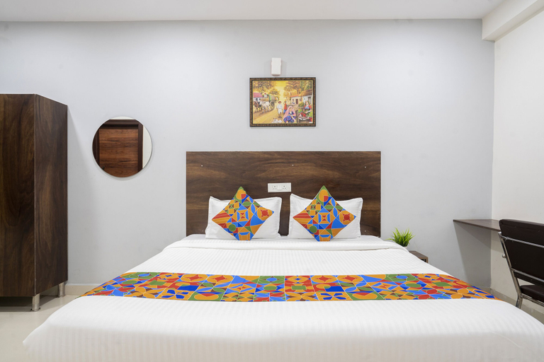 Bedroom 3, FabHotel Grand Aarvi Prime - Nr. Hafeezpet, Madeenaguda, Ranga Reddy