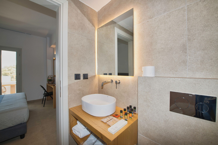 Bathroom 3, Moonlight Hotel, South Aegean