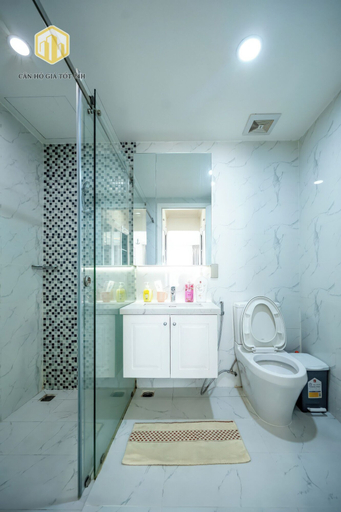 Bathroom 4, Genius SaiGon - Sunrise City View D7, District 7