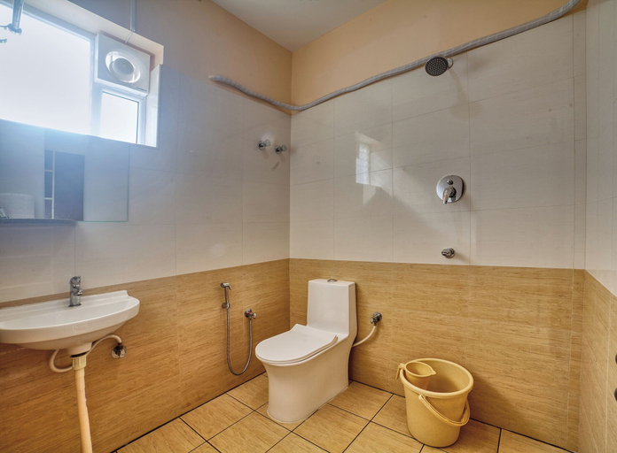 Bathroom 3, Stay On The Way Near Bangalore Airport, Bangalore
