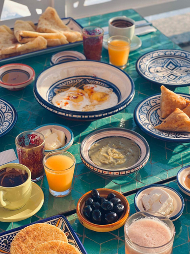 Food and beverages, Riad Amelia : Ahmed Soultan Room, Tétouan