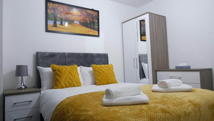 Bedroom 3, Manchester Entire 3-bed House, Sleeps 5 w/ Parking, Manchester