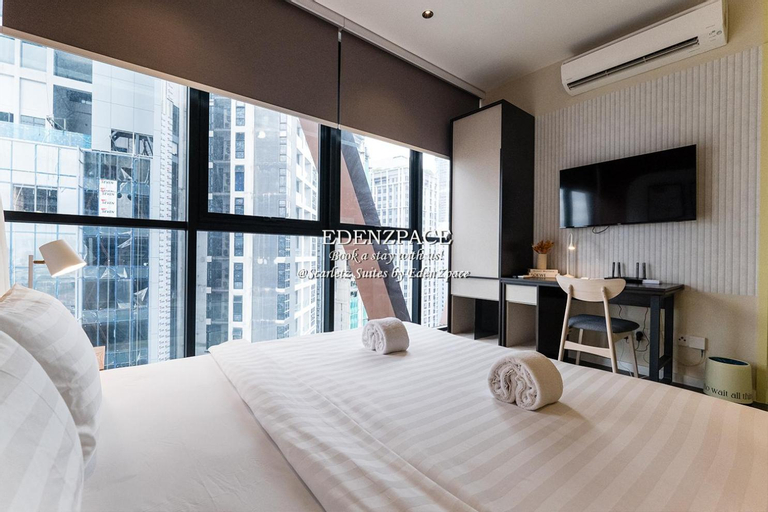 Bedroom 3, Scarletz Suites by Edenzpace @ KLCC Area, Kuala Lumpur