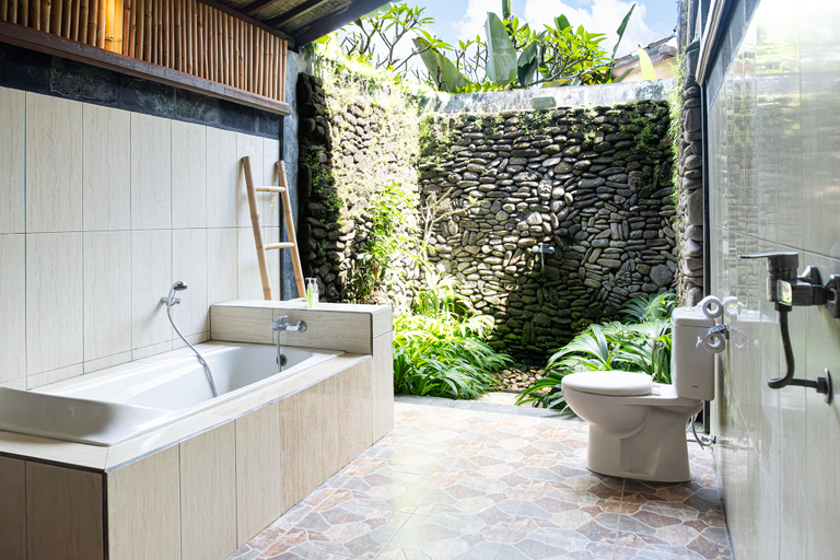 Bathroom 5, Intan Villa Ubud, Gianyar