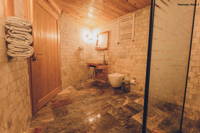 Bathroom 5, Pinhan Cave Suites, Nevşehir