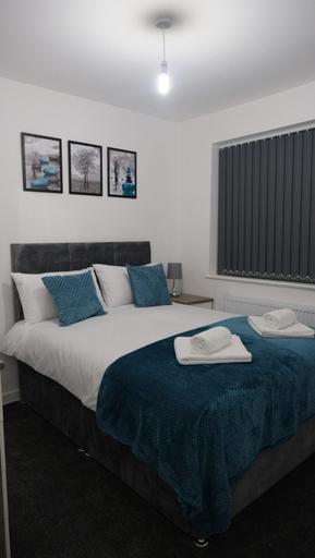 Bedroom 4, Manchester Entire 3-bed House, Sleeps 5 w/ Parking, Manchester