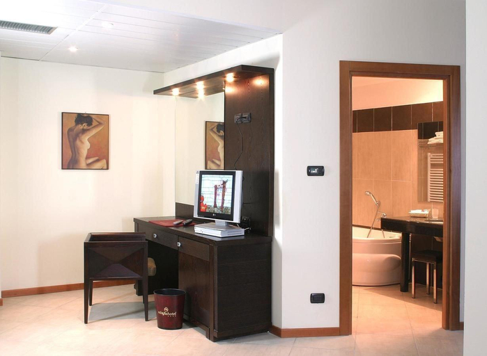 Bedroom 2, Green Hotel Ninfa, Torino