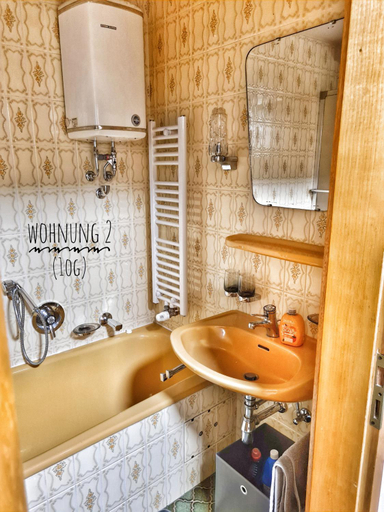 Bathroom 2, Monteur- und Gastehaus am Bruckchen mit All Inklusive Nutzung, Birkenfeld