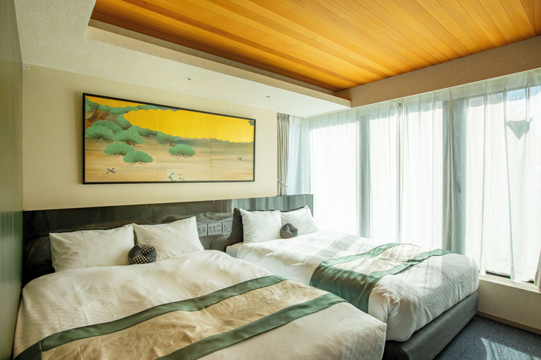 Bedroom 3, gallery hotel KAGUYA, Kyoto
