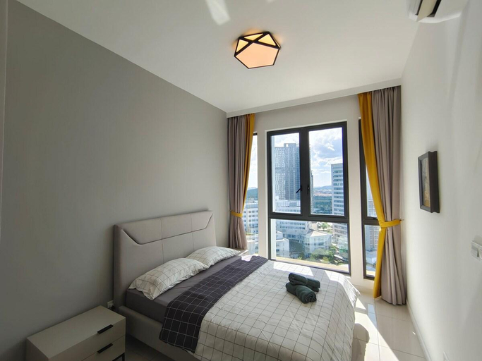 Bedroom, Eco-friendly studio near Legoland | Tuas, Johor Bahru