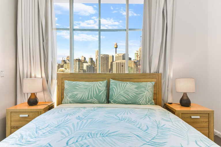 Bedroom 3, Goldsbrough 2 bedrooms split apartment, Sydney