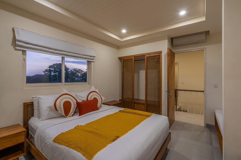 Bedroom 3, Villa Nestor: New Contemporary 3BR Villa Next to the Beach, Badung