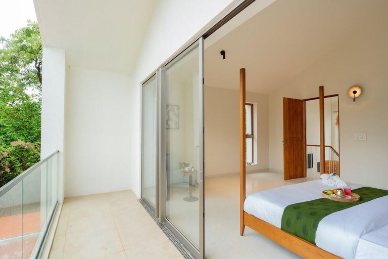 Bedroom 3, ELIVAAS 3 BHK with Pvt Pool - Mirai Taurus, North Goa