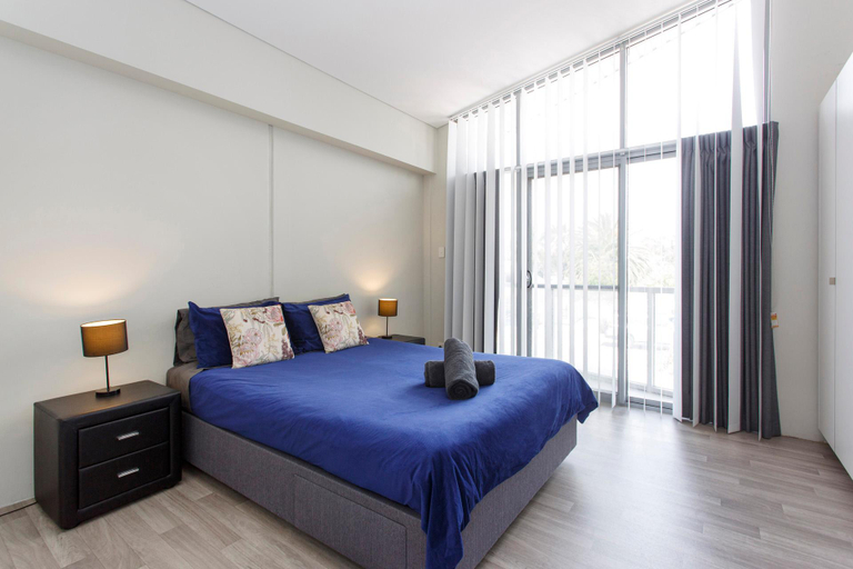 Bedroom 1, Waverley apartment F-two bedrooms, wifi available, Gosnells
