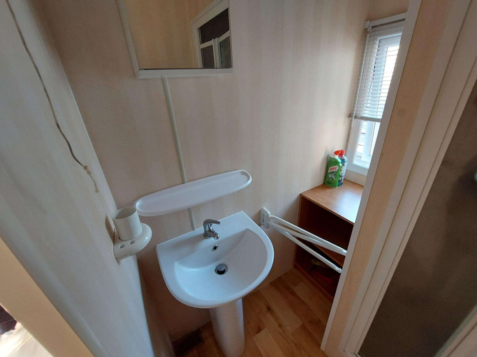 Bathroom 3, Nice Holiday Home in Appelscha With Garden, Ooststellingwerf