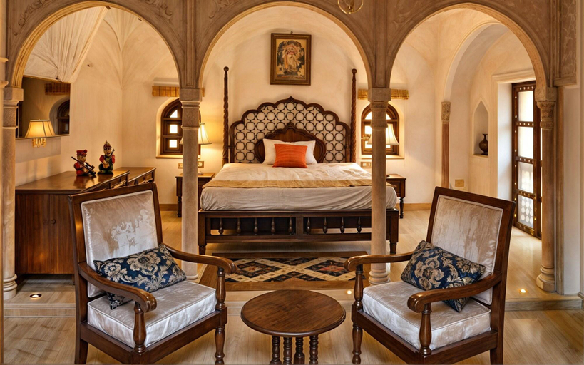 Bedroom 4, Sangam Hotel, Jhunjhunun