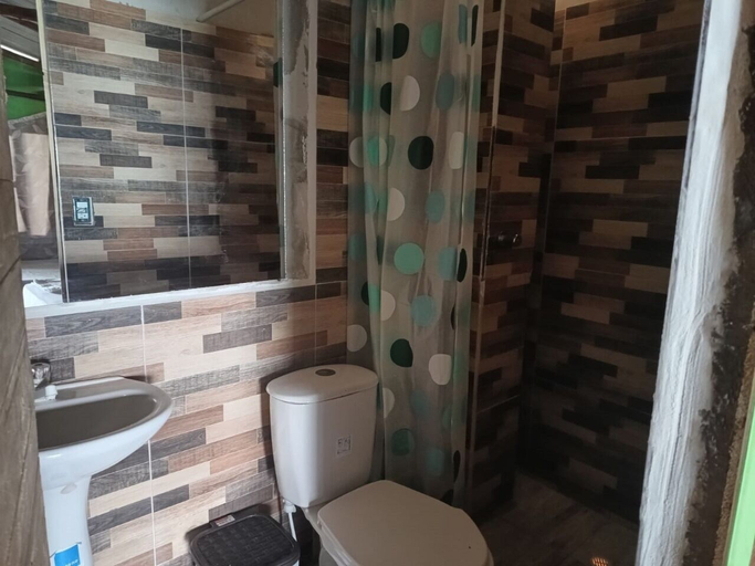 Bathroom, Cabañas Palos locos