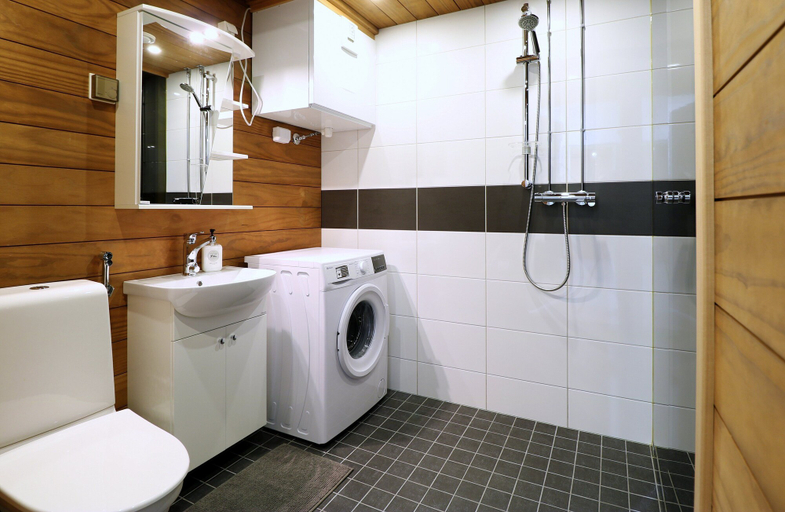 Bathroom, Forenom Serviced Apts Vantaa Jokiniemi, Uusimaa