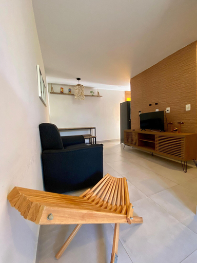 Living area 4, Flat 10 Residencial Praça 19 by La Playa, Ipojuca
