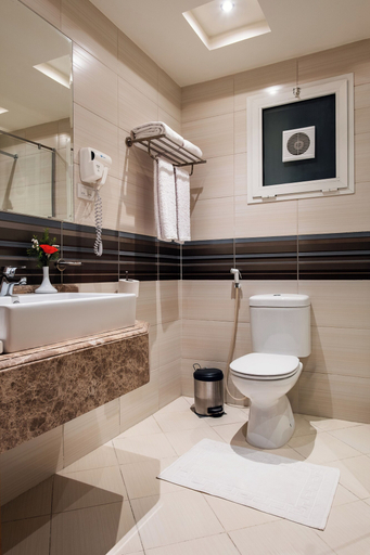 Bathroom 4, Marwa Palace Hotel, Ad-Duqi