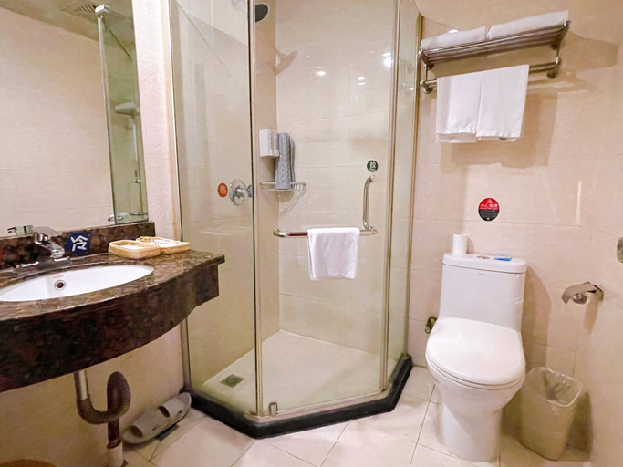 Bathroom 2, East Maples Inn Wanda, Wuxi