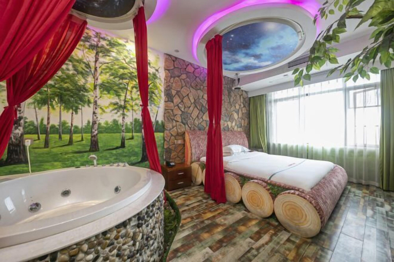 Bathroom 3, Xiangrui Hotel (Hunan University of Technology Branch), Zhuzhou