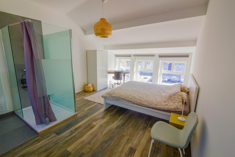 Bedroom 2, Residence Royal Selys, City-Center - Bike Parking and Outdoor, Liège