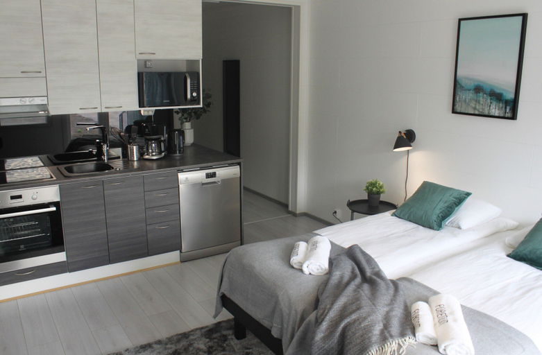 Bedroom 2, Forenom Serviced Apts Vantaa Jokiniemi, Uusimaa