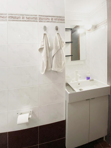 Bathroom 3, Nikiti Blue house 30m from the beach with sea view, Central Macedonia