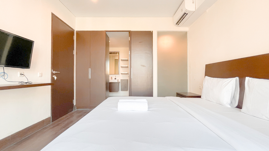 Bedroom 3, Luxurious 2BR (No Kitchen) Apartment at Skales Residence Nusa Dua Bali By Travelio, Badung