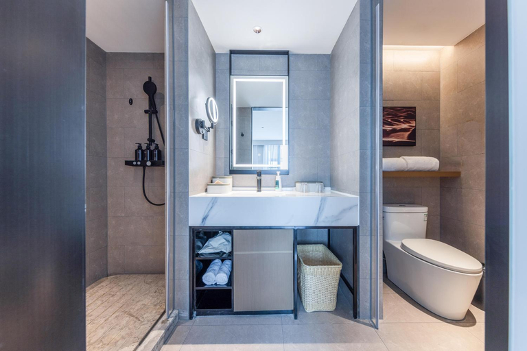 Bathroom 3, Atour Hotel Nanjing Jinma Road Metro Station, Nanjing