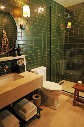 Bathroom 5, Albert Hotel, Gillespie