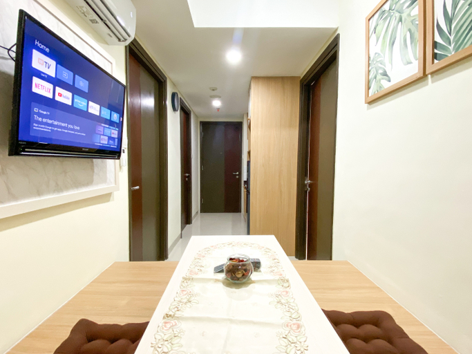 Bedroom 2, Relaxing 2BR at Pollux Chadstone Apartment By Travelio, Cikarang