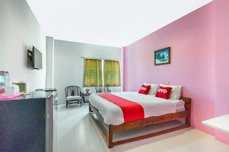 Bedroom, Thanagrit Apartelle, Muang Chanthaburi