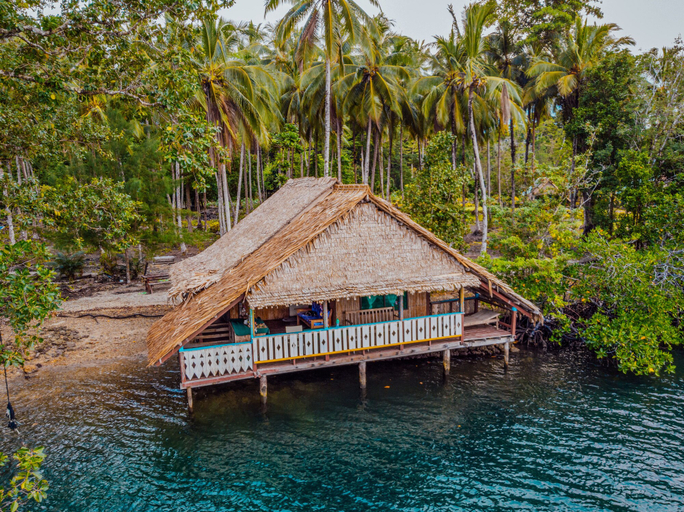 Front of property 5, Titiru Eco Lodge, South Rendova