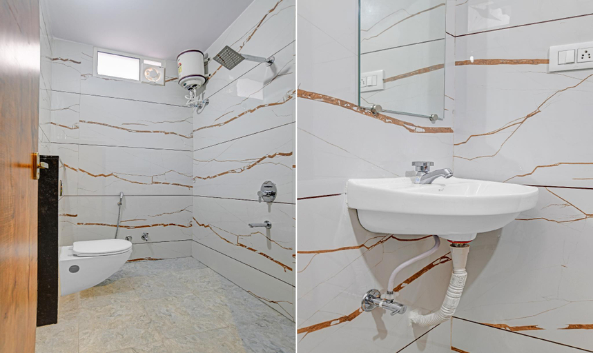 Bathroom 3, Treebo Nirvana Elite, Indore