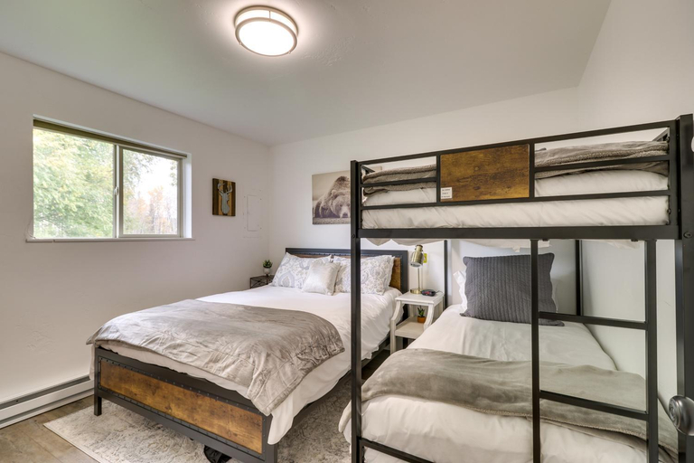 Bedroom 3, Whitefish Condo with Pool Access and Close to Hiking!, Flathead