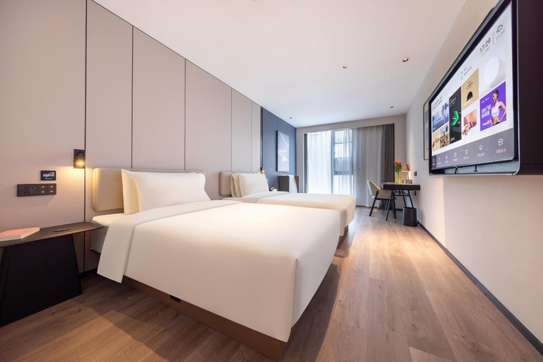 Bedroom 2, Atour Hotel Nanjing Jinma Road Metro Station, Nanjing