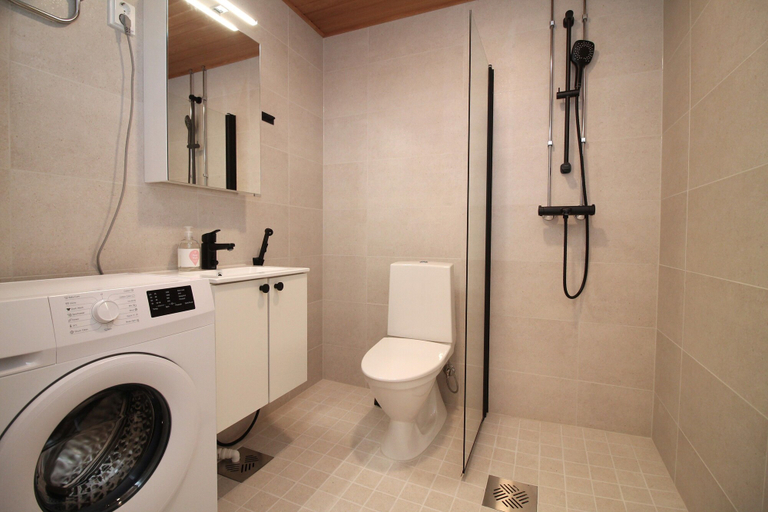 Bathroom 3, Forenom Apts Turku Kirstinpuisto, Finland Proper