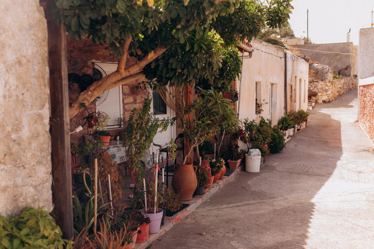 Entrance, HILL SANDALI HOUSE, Crete
