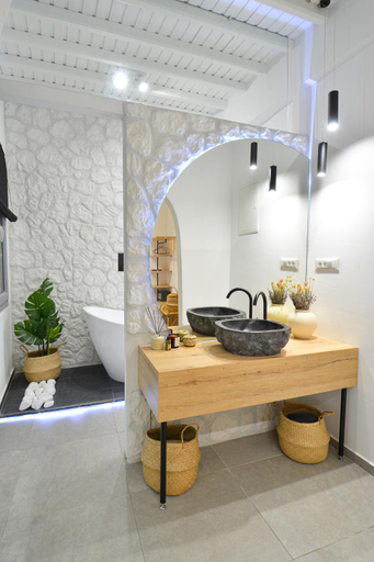 Bathroom 3, Oikia Suites Mykonos, South Aegean