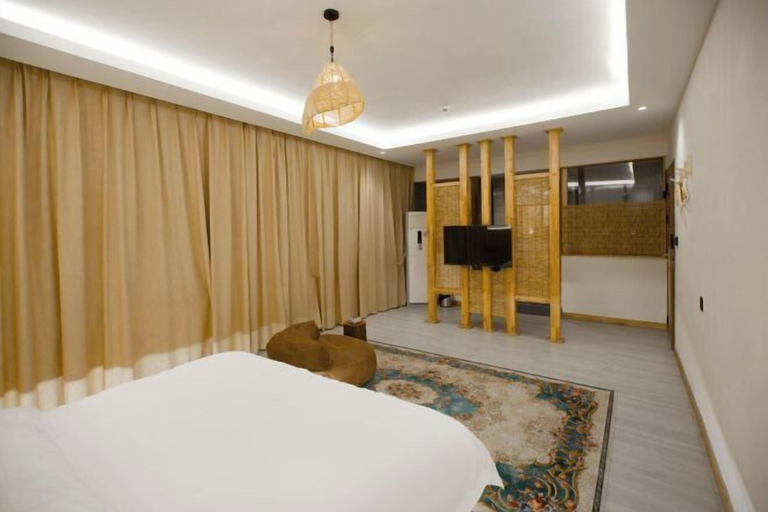 Bedroom, Jinsha Xibandao Hotel, Bijie