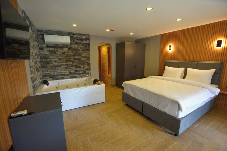 Bedroom 4, Agva Casa Rosa Bungalov Otel, Şile