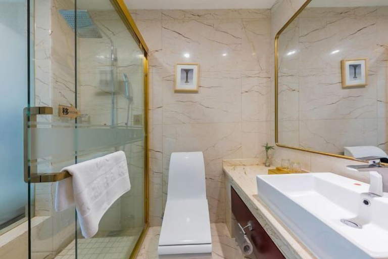 Bathroom 4, Yilong Hotel, Jingdezhen