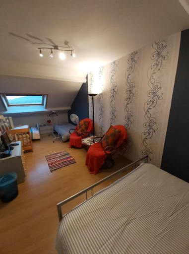 Bedroom 2, Claire de Meuse Cozy apartment Detox with river and hills, Namur