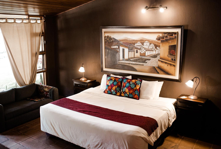 Bedroom 2, Hotel Los Olivos, Santiago Atitlán