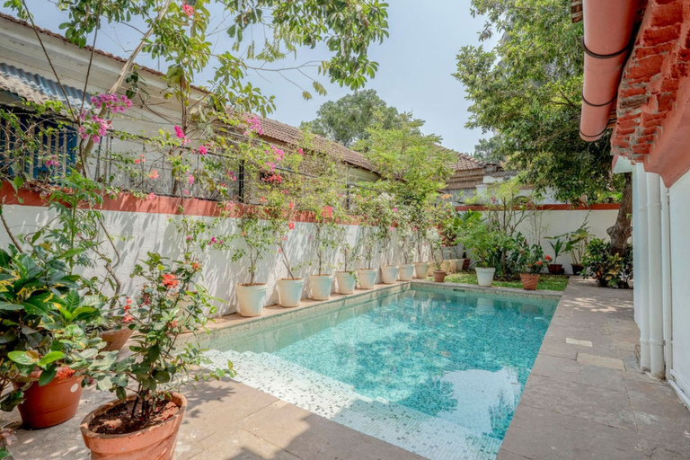 Room 2, Casa Rosita Portuguese Villa w Pool in North Goa, North Goa