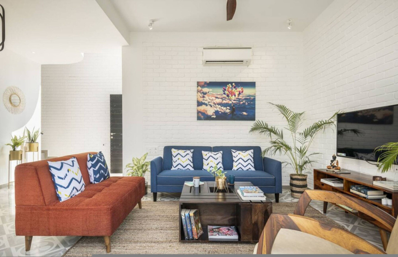 Room 4, Nova by Hireavilla - 2BR w Private Pool in Anjuna, North Goa
