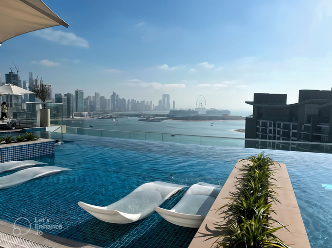 Room 4, Luxe Studio at Seven Palm With Infinity Pool, Dubai