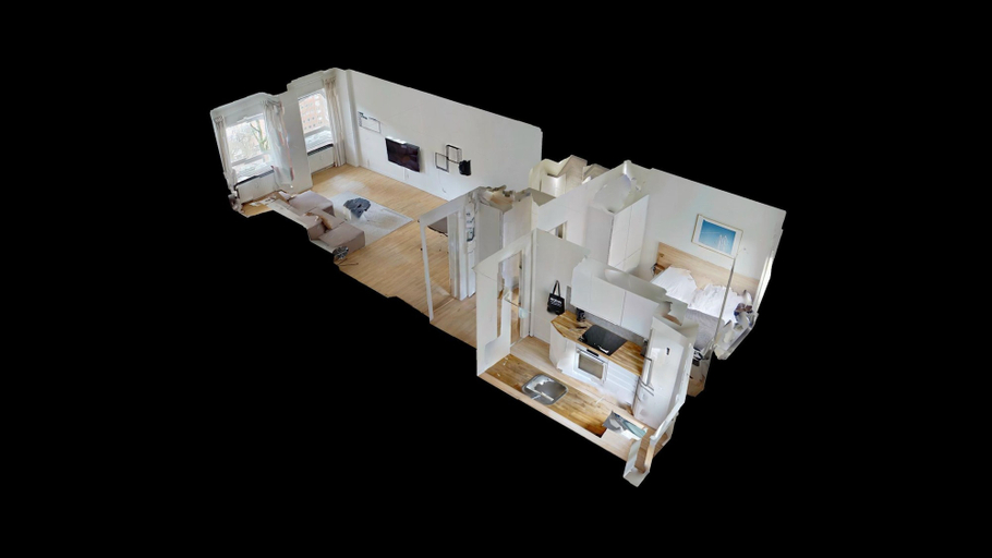Room 4, Beautiful 1-bed in Frederiksberg C - 209, Frederiksberg